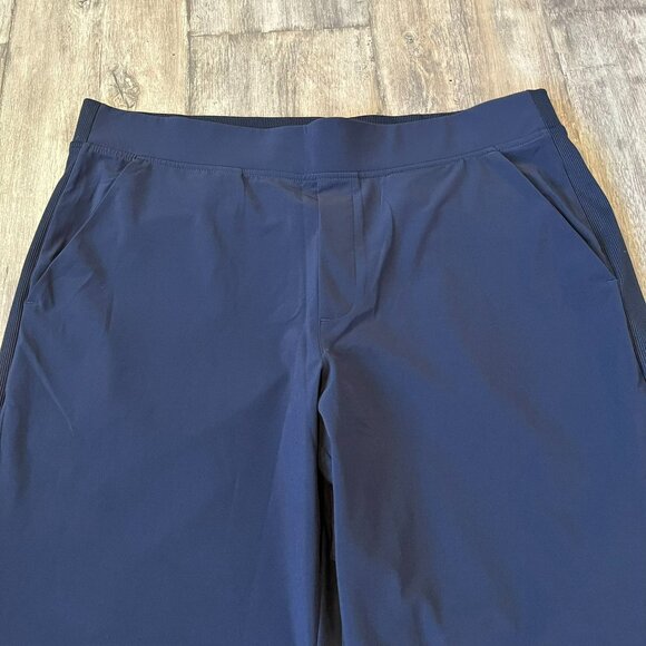 NWOT! Athleta Brooklyn Mid Rise Ankle Pant, Navy Blue, Size 16 - Picture 7 of 15